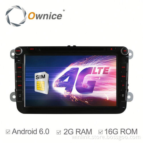 Ownice C500 Android 6.0 system mulitmedia car player for VW Volkswagen Built 4G with GPS Support DVR digital TV
